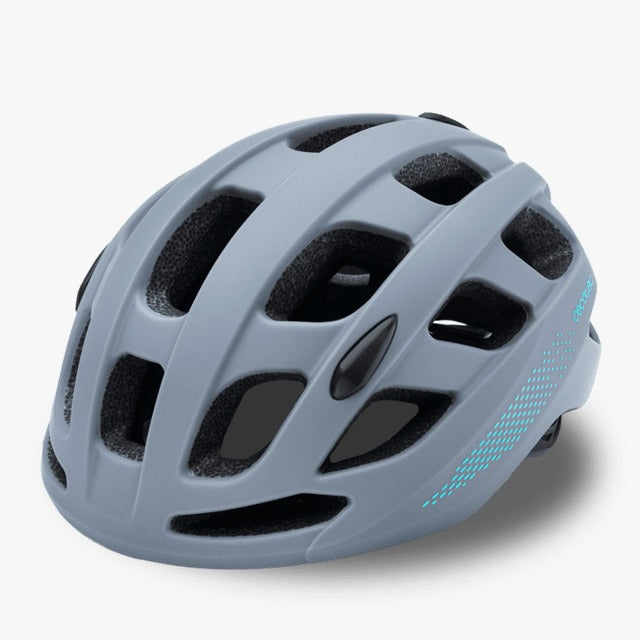 BrainGuard Sprinter Grey S-M Casco de montaña para bicicletas y patinetes eléctricos, talla S-M (55-59 cm), color gris. Homologado para cumplir con la máxima seguridad.