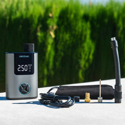 Mini Air max Inflador eléctrico compacto para bicicleta, moto, coche, patinetes y balones.