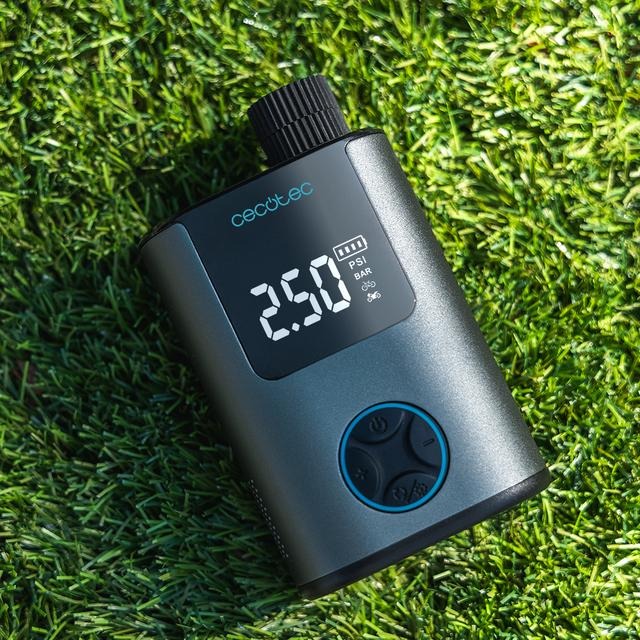 Mini Air max Inflador eléctrico compacto para bicicleta, moto, coche, patinetes y balones.