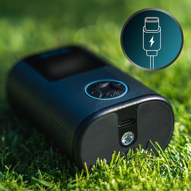 Mini Air max Inflador eléctrico compacto para bicicleta, moto, coche, patinetes y balones.