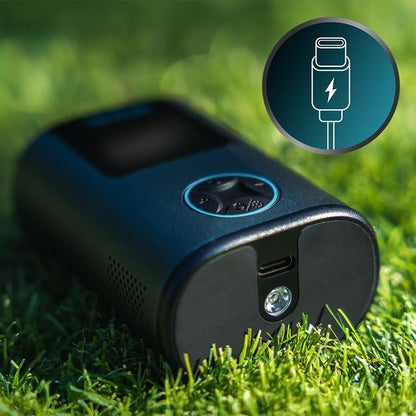 Mini Air max Inflador eléctrico compacto para bicicleta, moto, coche, patinetes y balones.